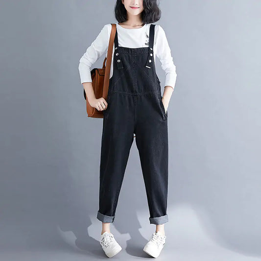 Combinaison Bretelles Lâches__Jumpsuit Loose Suspenders