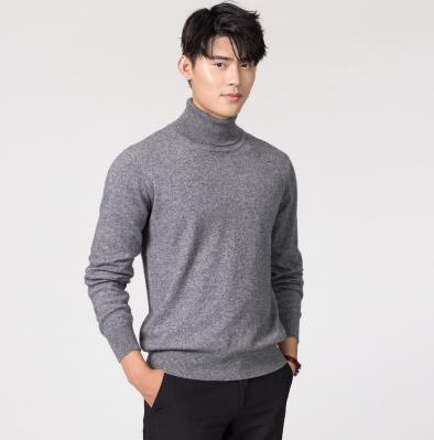 Turtleneck Cashmere Sweater Men Autumn winter clothes Classic Knitwear Robe Pull Homme Pullover Men sweaters