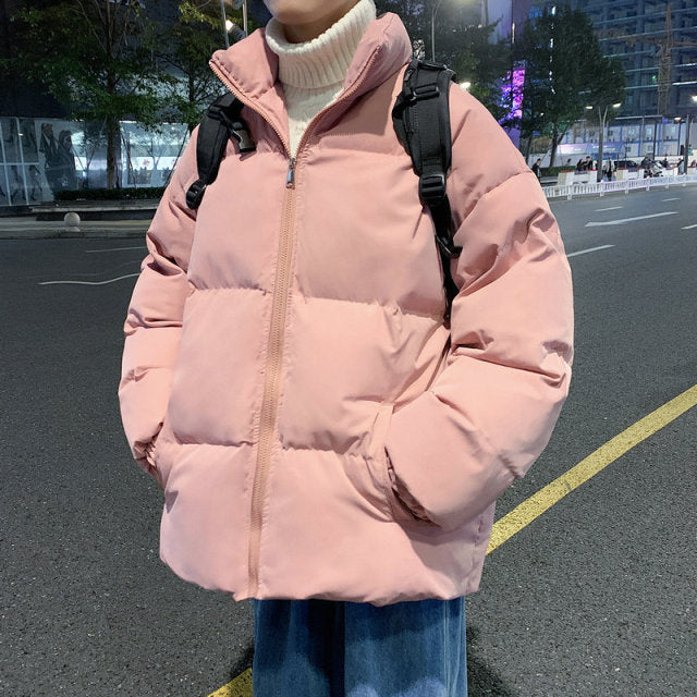 2021 Harajuku Men&#39;s Parkas Warm Thicken Fashion Coat Oversize Winter Casual Jacket Male Streetwear Hip Hop Coat Woman Parkas 5XL